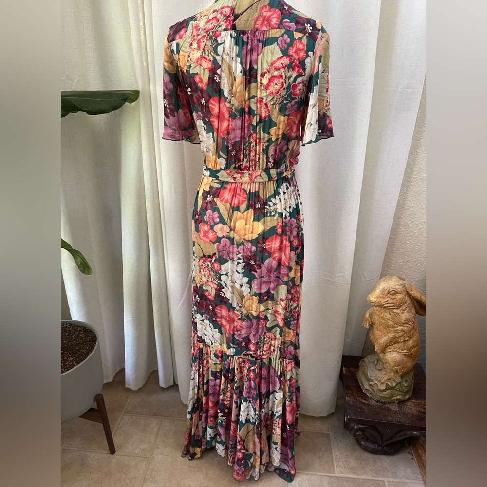 NEW Johnny Was Strass Wrap Maxi Dress - Picture 10 of 12